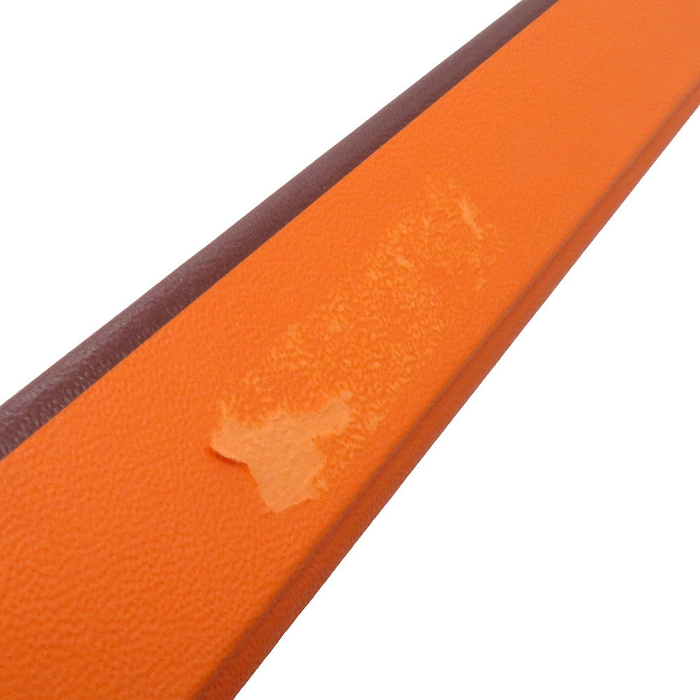 HERMES Carre Jean H PASSANT Hã»Passant Size 140 Rouge/Blue/Blanc Cashmere70% Silk30%