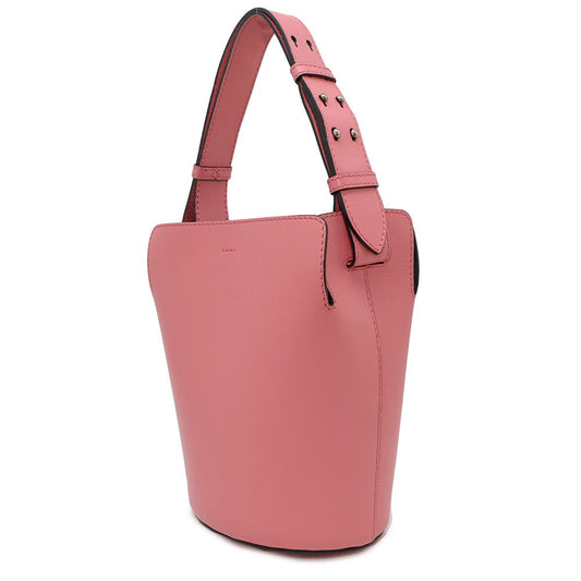 BURBERRY Bucket One Shoulder Bag Pink4075872 Leather