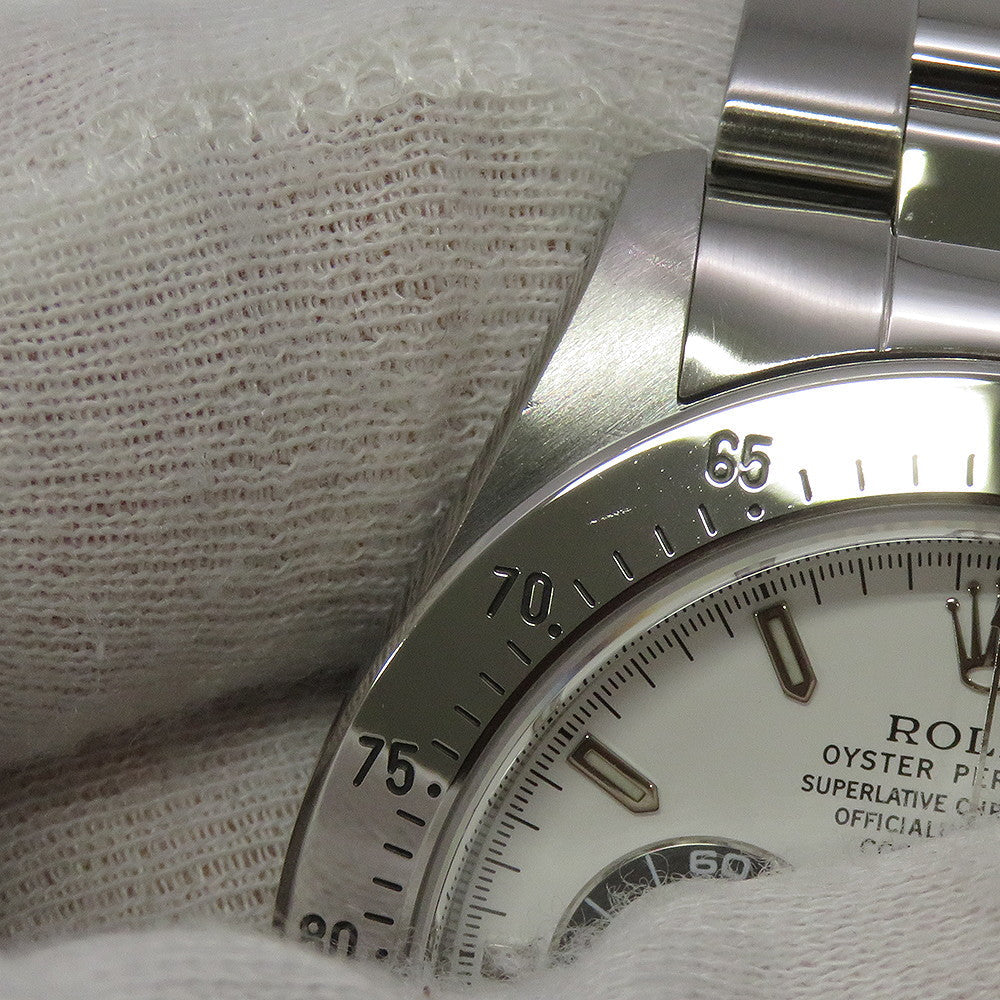 ROLEX Cosmograph Daytona W40mm Stainless Steel White Dial16520