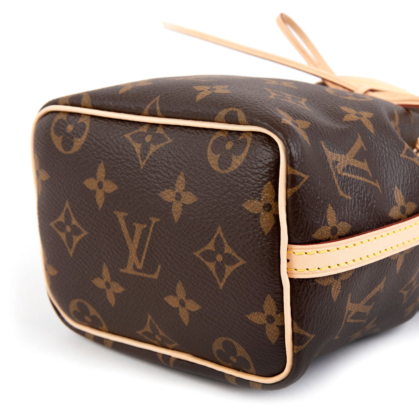 Louis Vuitton Louis Vuitton Brown Monogram Canvas Nano Noé Drawstring Bag