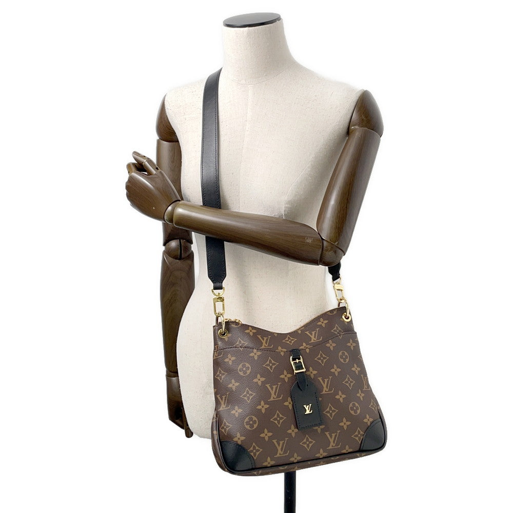 LOUIS VUITTON Odeon NM NoirM45353 Monogram Size PM