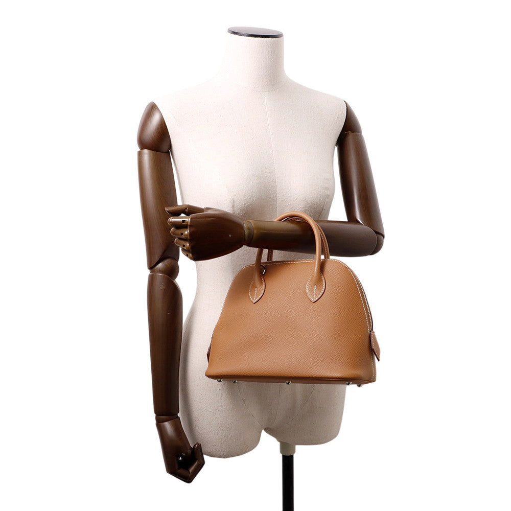 HERMES Bolide1923 Gold Epsom Size 25
