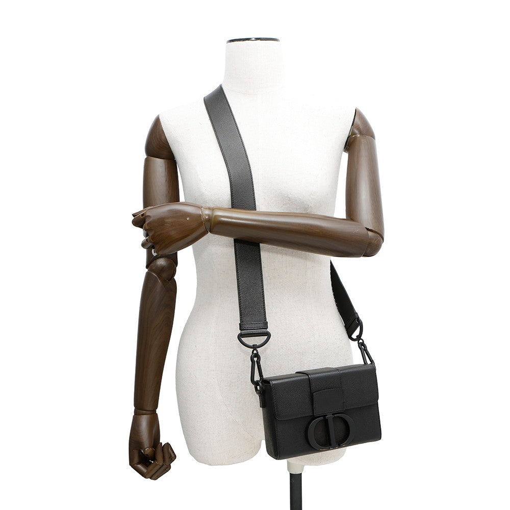Dior Montaigne Shoulder Bag BlackM9204SBAV_M989 Leather