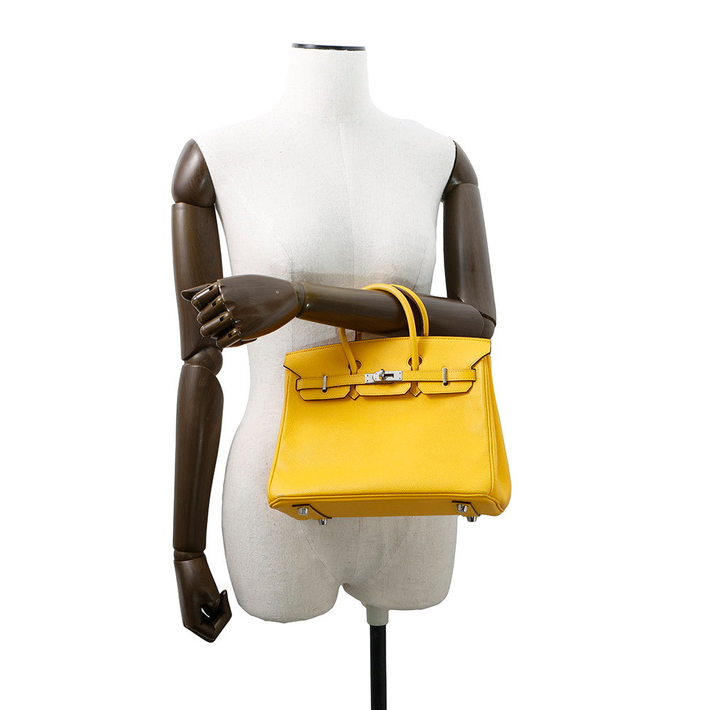 HERMES Birkin Jaune Ambre Epsom Size 25