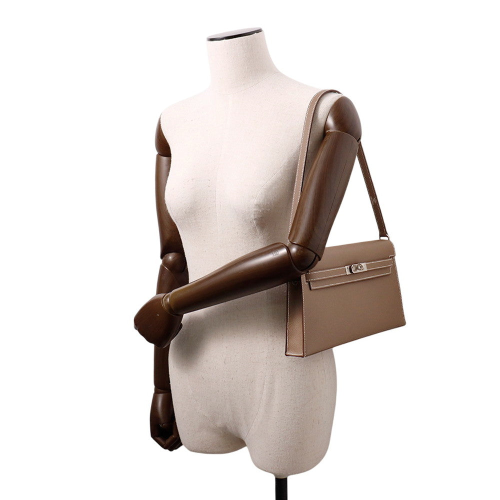 HERMES kelly elan Etoupe Epsom