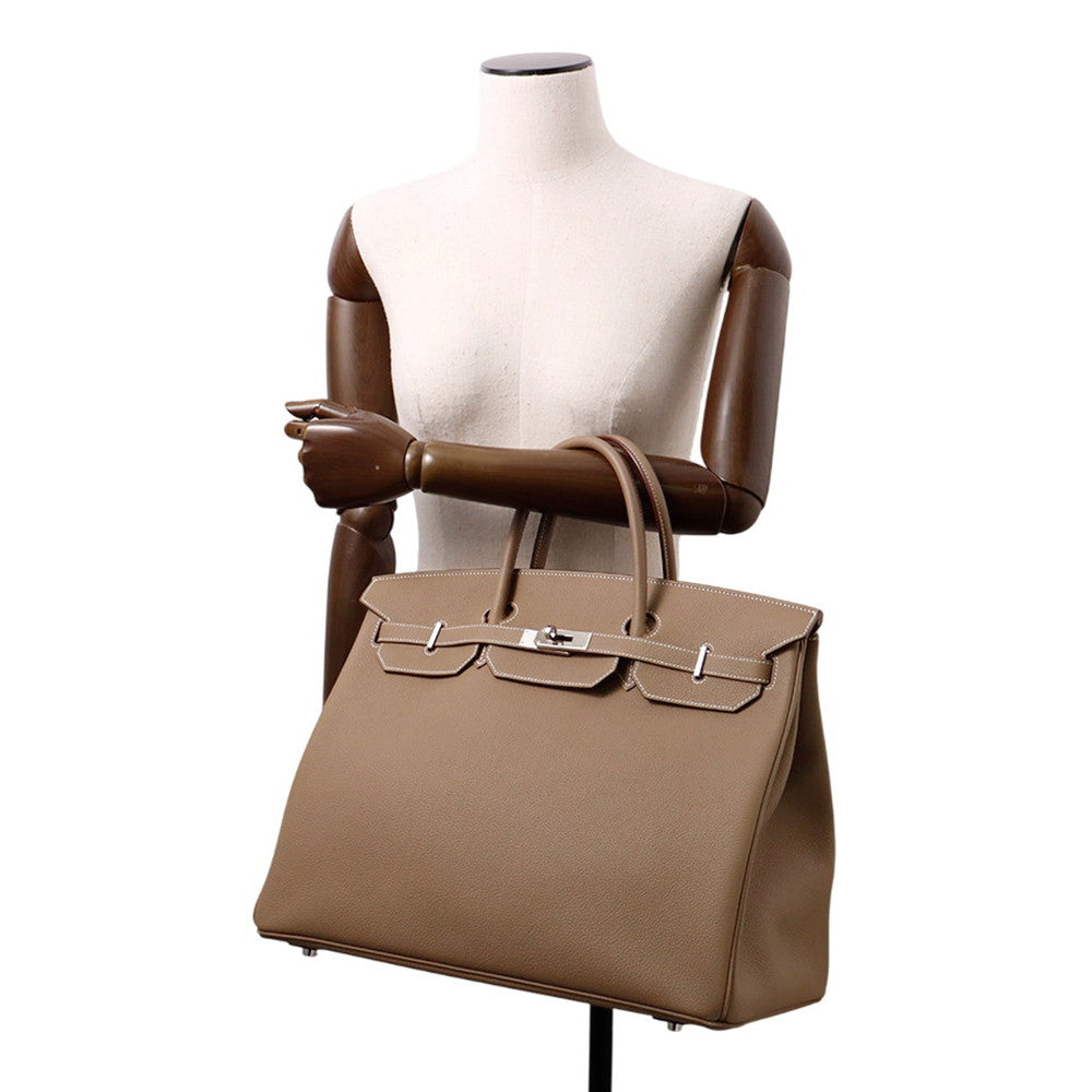 HERMES Birkin Etoupe Togo Leather Size 40