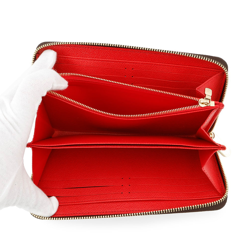 LOUIS VUITTON Zippy Wallet CoquelicotM41896 Monogram