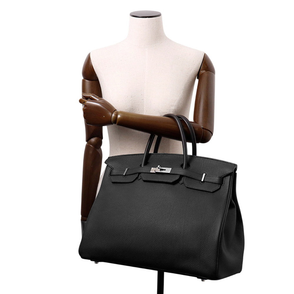 HERMES Birkin Black Togo Leather Size 40