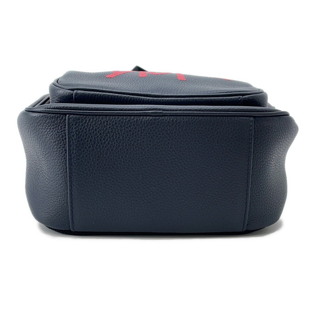 Dior Shawn Stüssy Collaboration 2020 Cross Body Bag Navy/Black/Red1ESBO013GDS Leather