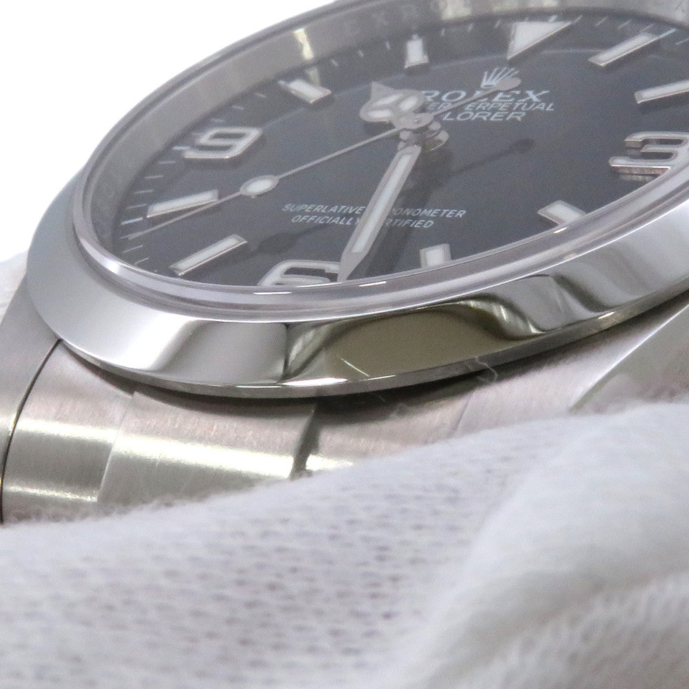 ROLEX Explorer 40 W40mm Stainless Steel Black Dial224270