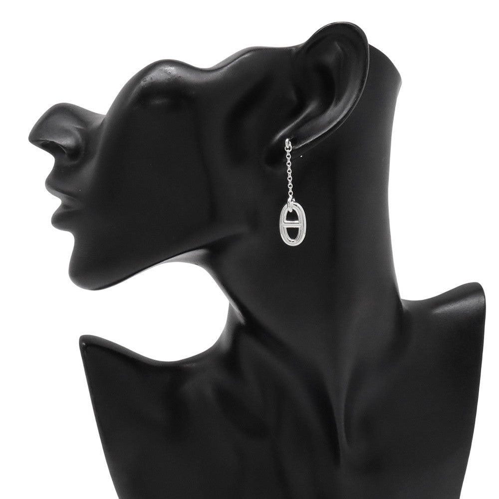 HERMES Chaine d'Ancre Farandole Earrings Size MM SV925