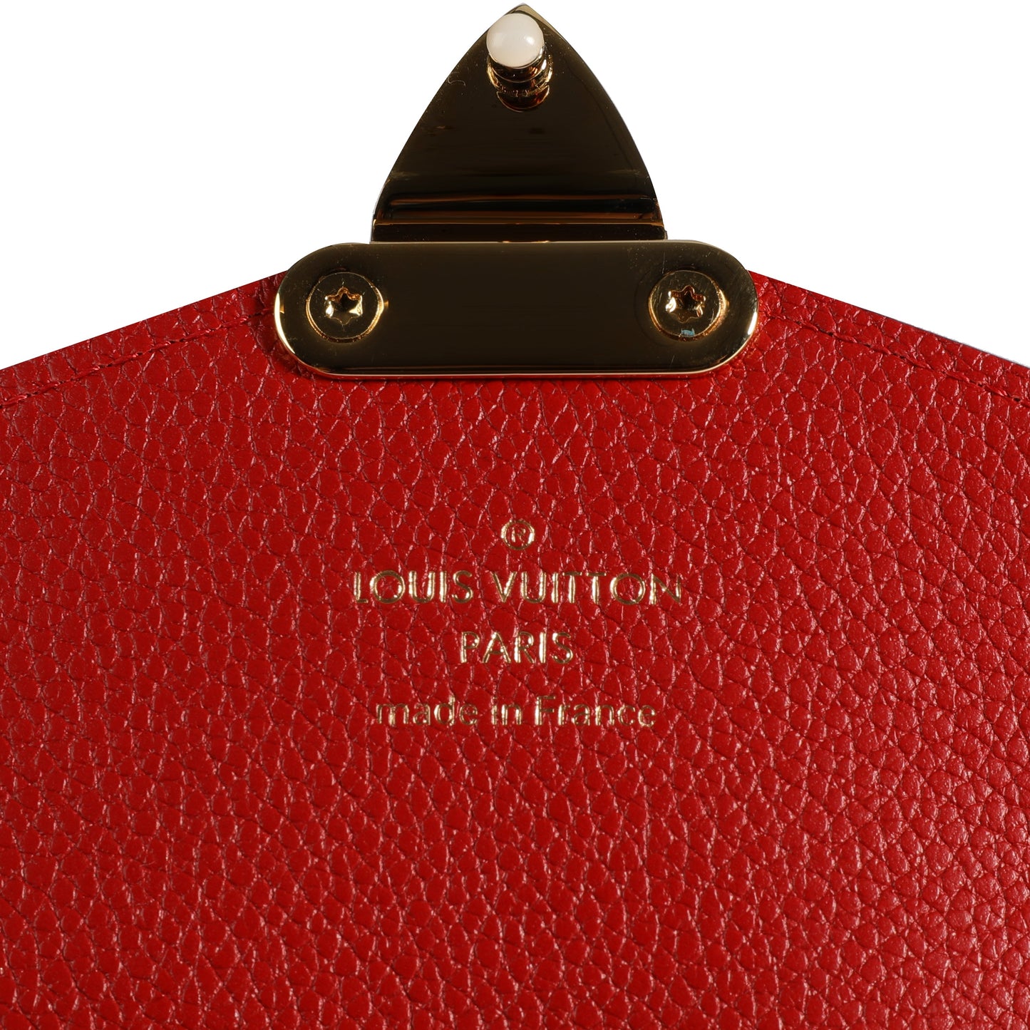 Louis Vuitton Louis Vuitton Monogram Canvas & Cerise Leather Pallas Wallet