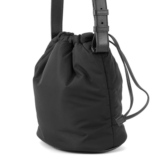 SAINT LAURENT PARIS Rive Gauche bucket bag Black710261 Nylon Leather