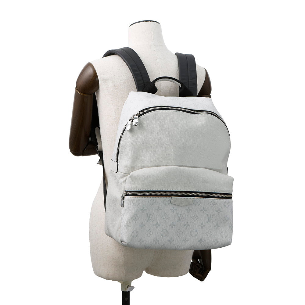 LOUIS VUITTON Discoveryã»Backpack BlancM30953 Taigarama Monogram Size PM