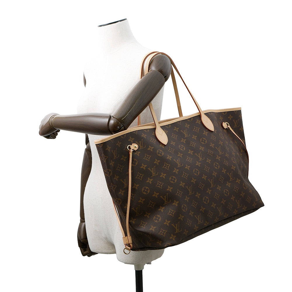 LOUIS VUITTON Neverfull BeigeM46978 Monogram Size GM