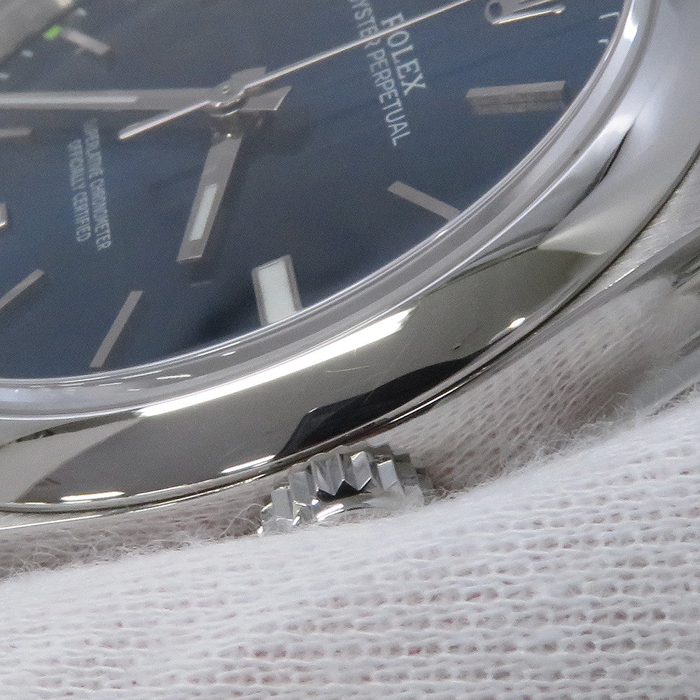 ROLEX Oyster Perpetual W39mm Stainless Steel Blue Dial114300