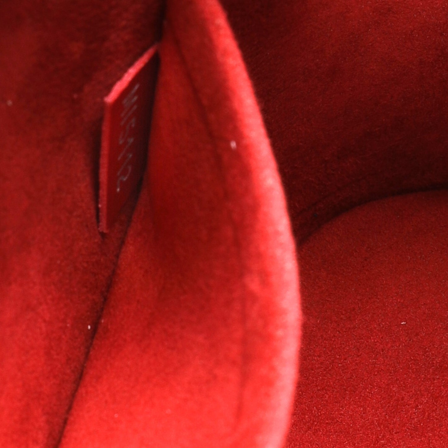 Louis Vuitton Louis Vuitton Red Epi Leather Alma BB