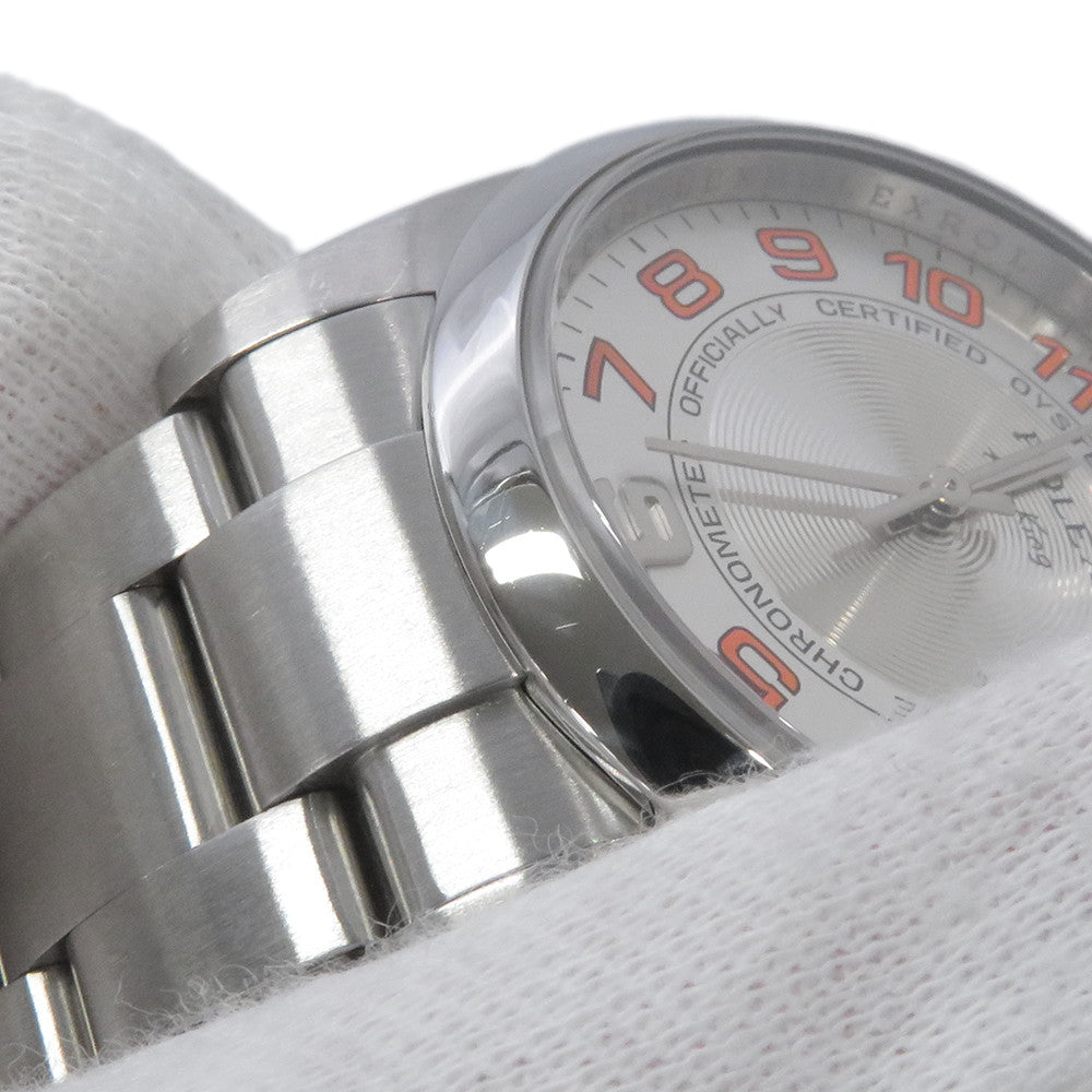 ROLEX Air-King W34mm Stainless Steel Silver concentric Dial114200