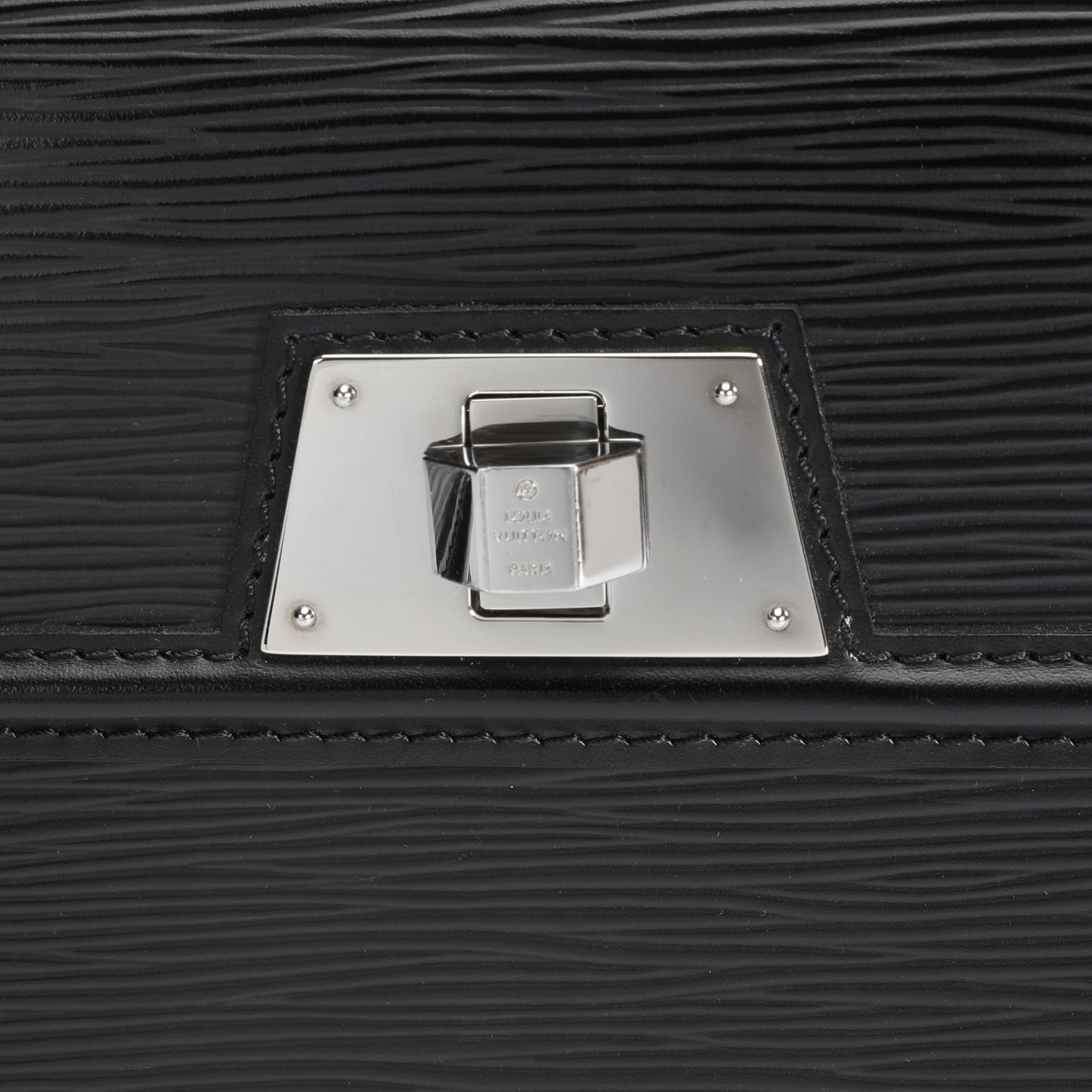 Louis Vuitton Louis Vuitton Black Epi Leather Sevigne PM