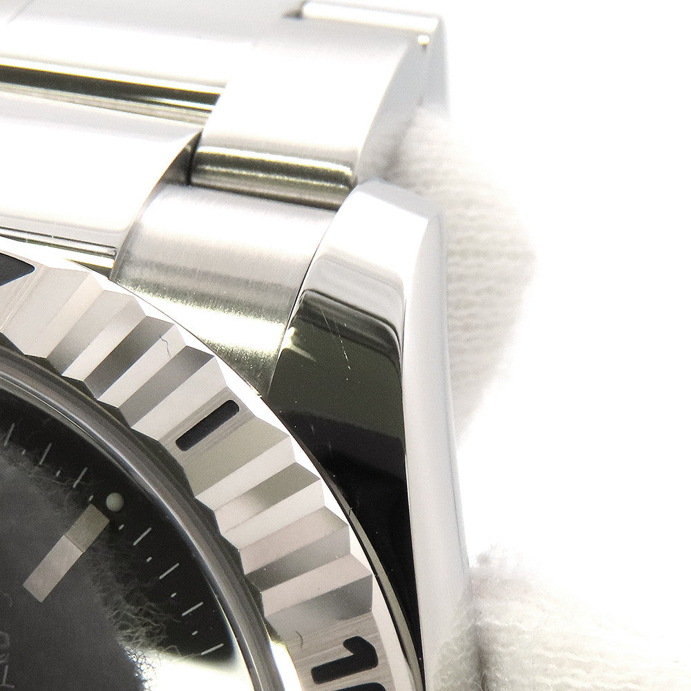 ROLEX Datejust Turn-O-Graph W36mm K18WG Stainless Steel Black Dial116264
