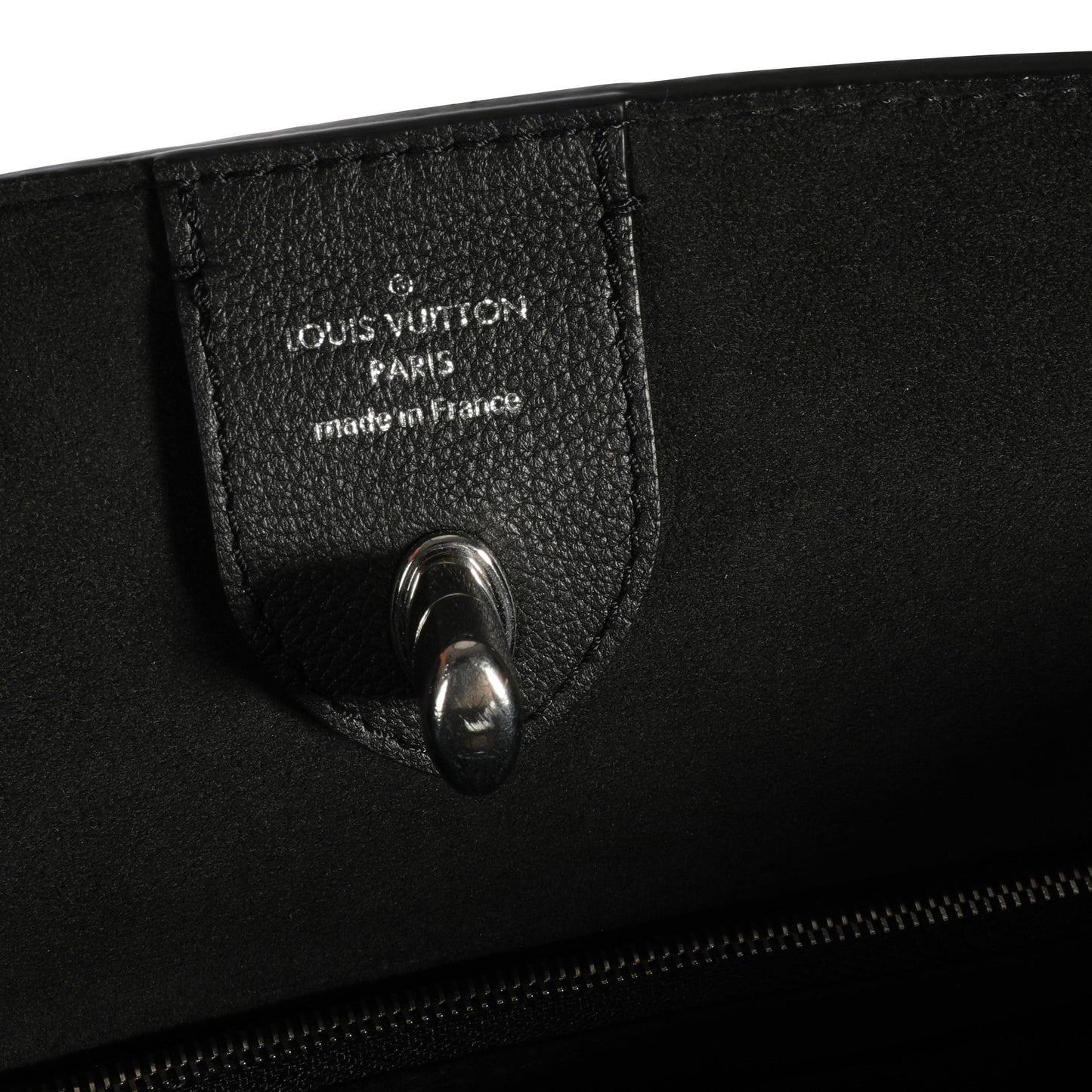 Louis Vuitton Louis Vuitton Black Calfskin Lockme Go Tote