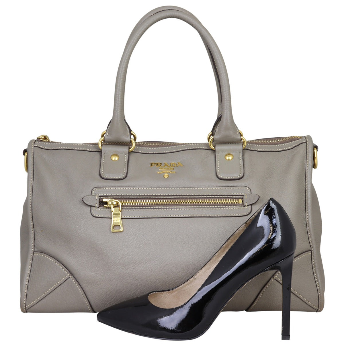 Prada Vitello Phenix Satchel