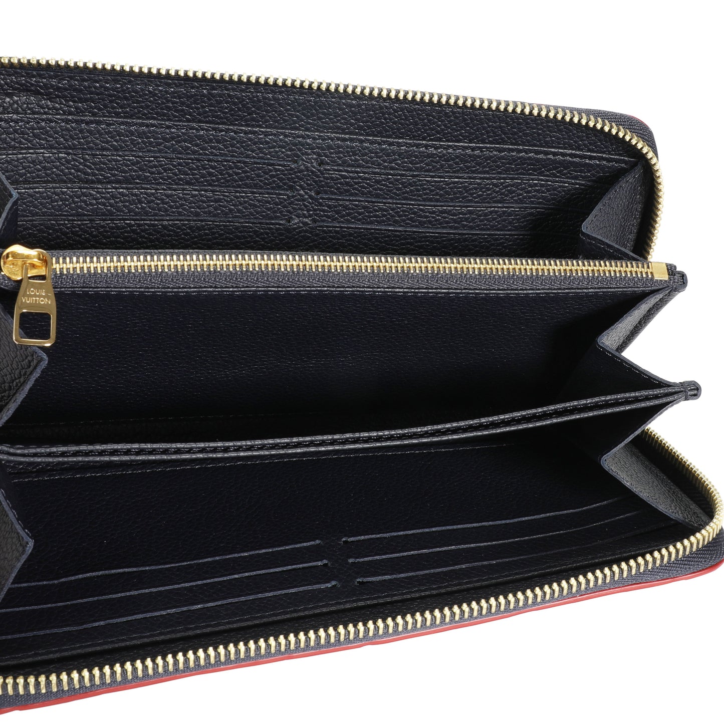 Louis Vuitton Louis Vuitton Marine Rouge Monogram Empreinte Zippy Wallet