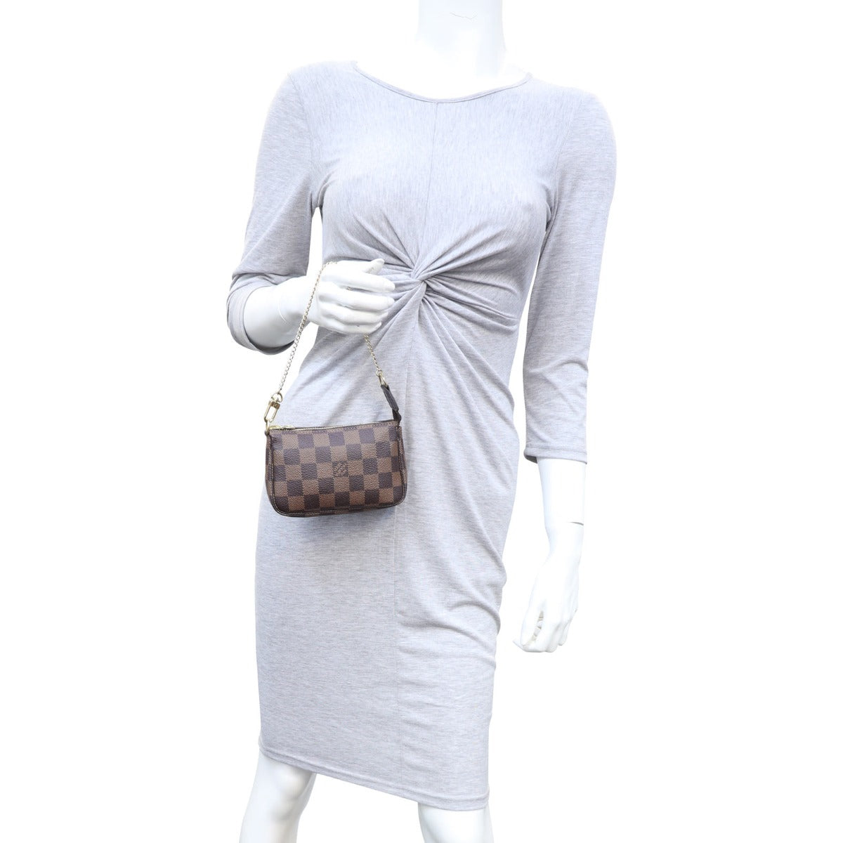 Louis Vuitton Mini Pochette Accessoires Damier Ebene