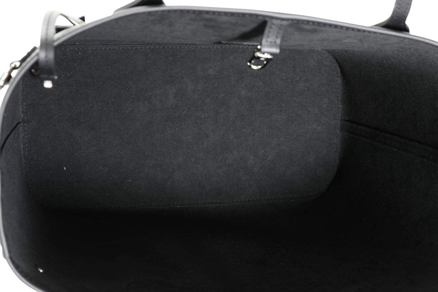 Louis Vuitton Louis Vuitton Black Epi Leather Neverfull MM
