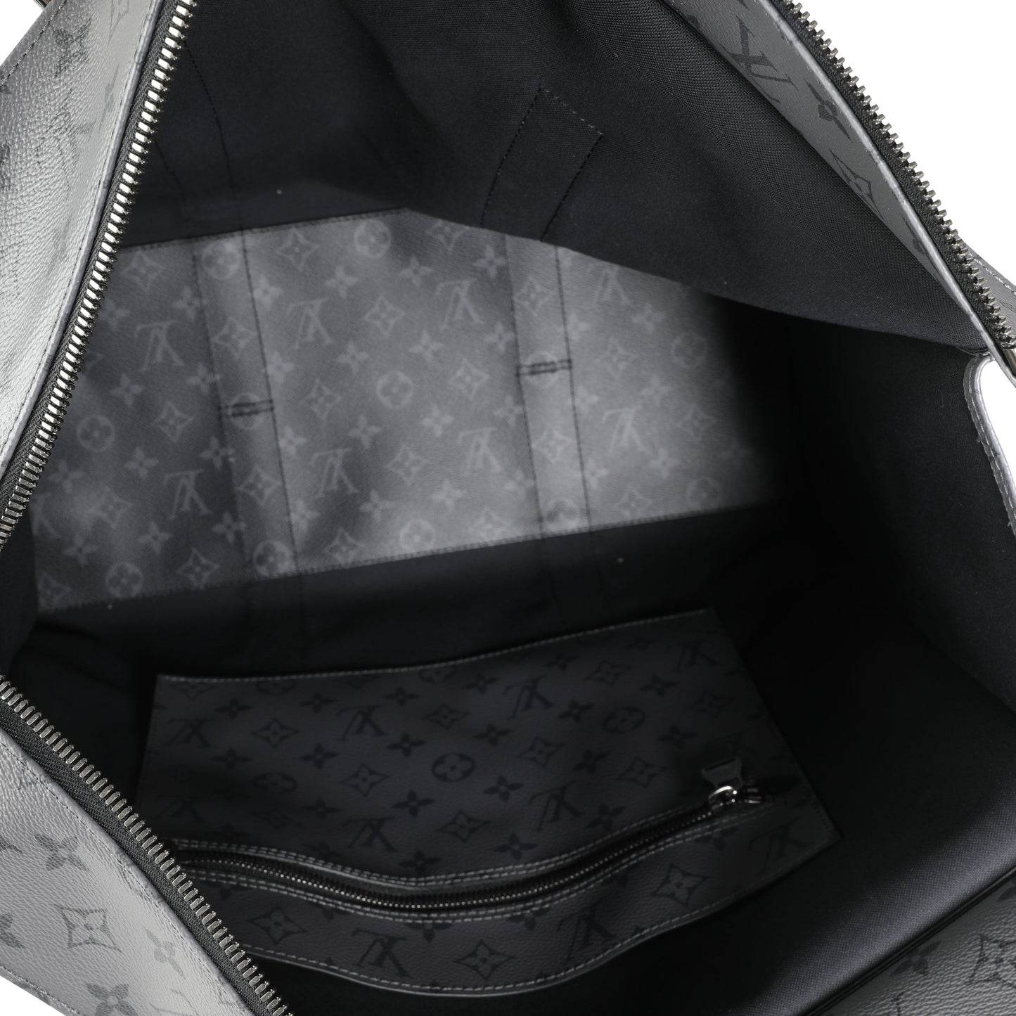 Louis Vuitton Louis Vuitton Monogram Eclipse & Monogram Eclipse Reverse New Cabas Zippe GM