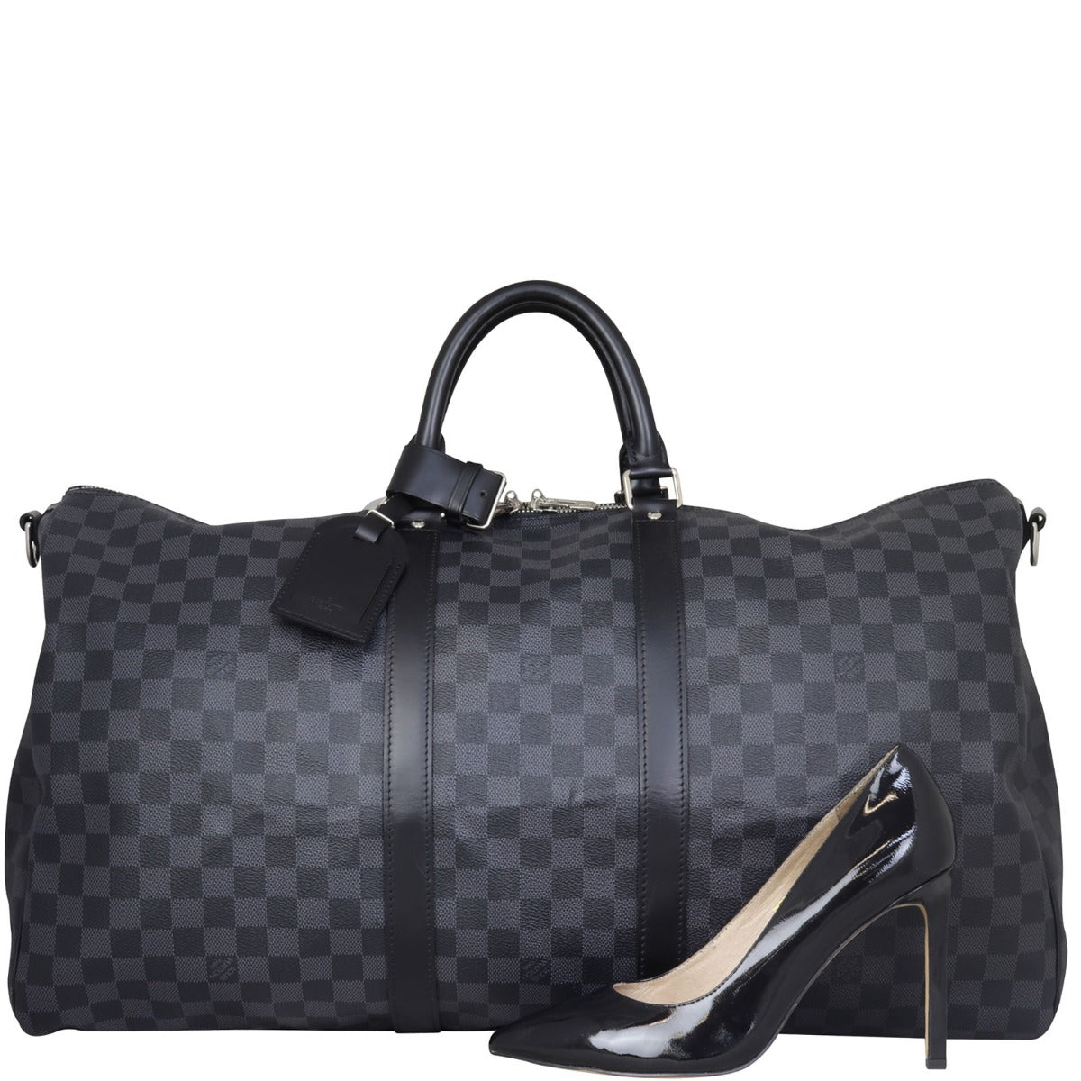 Louis Vuitton Keepall 55 Bandouliere Damier Graphite