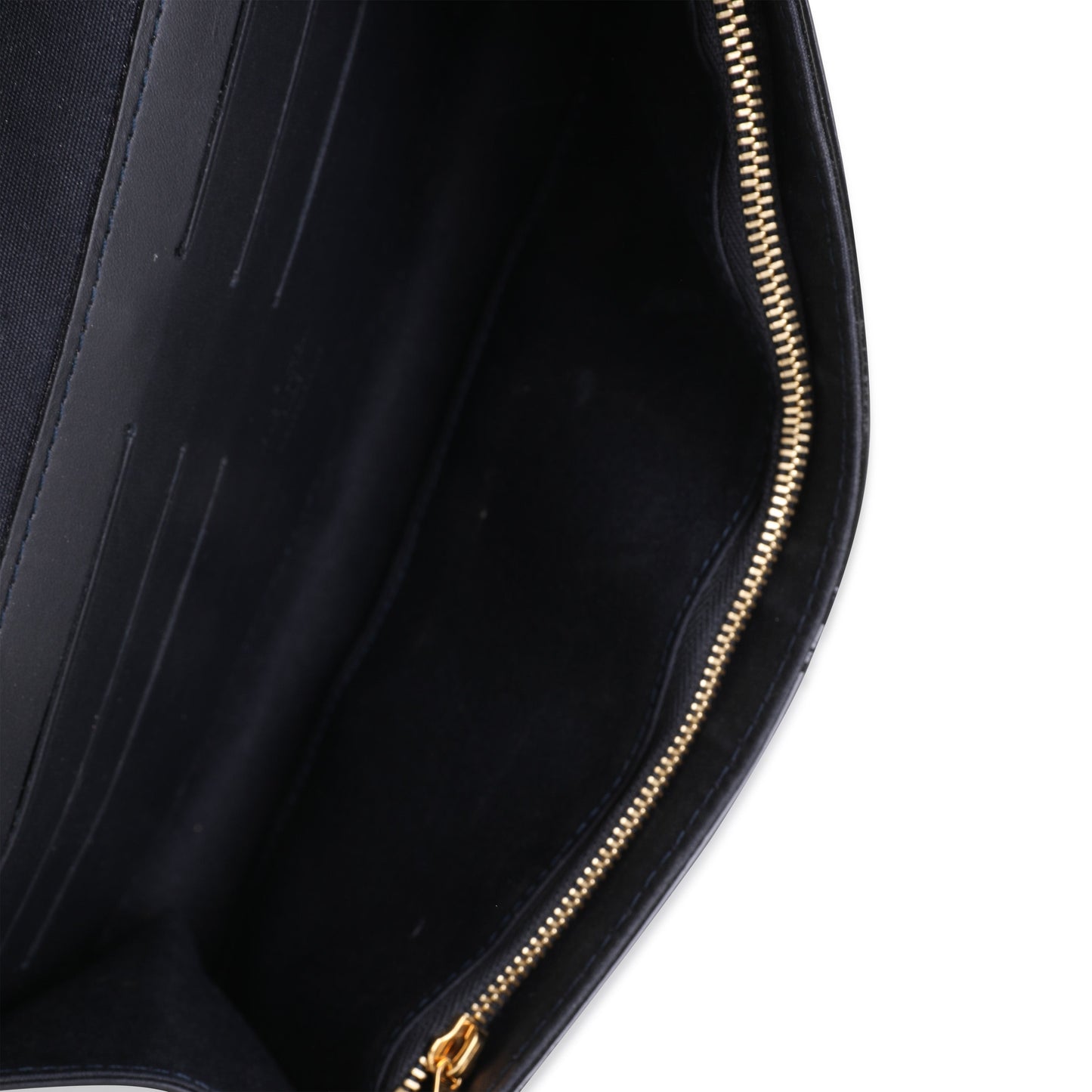 Louis Vuitton Louis Vuitton Bleu Infini Monogram Vernis Rossmore Clutch