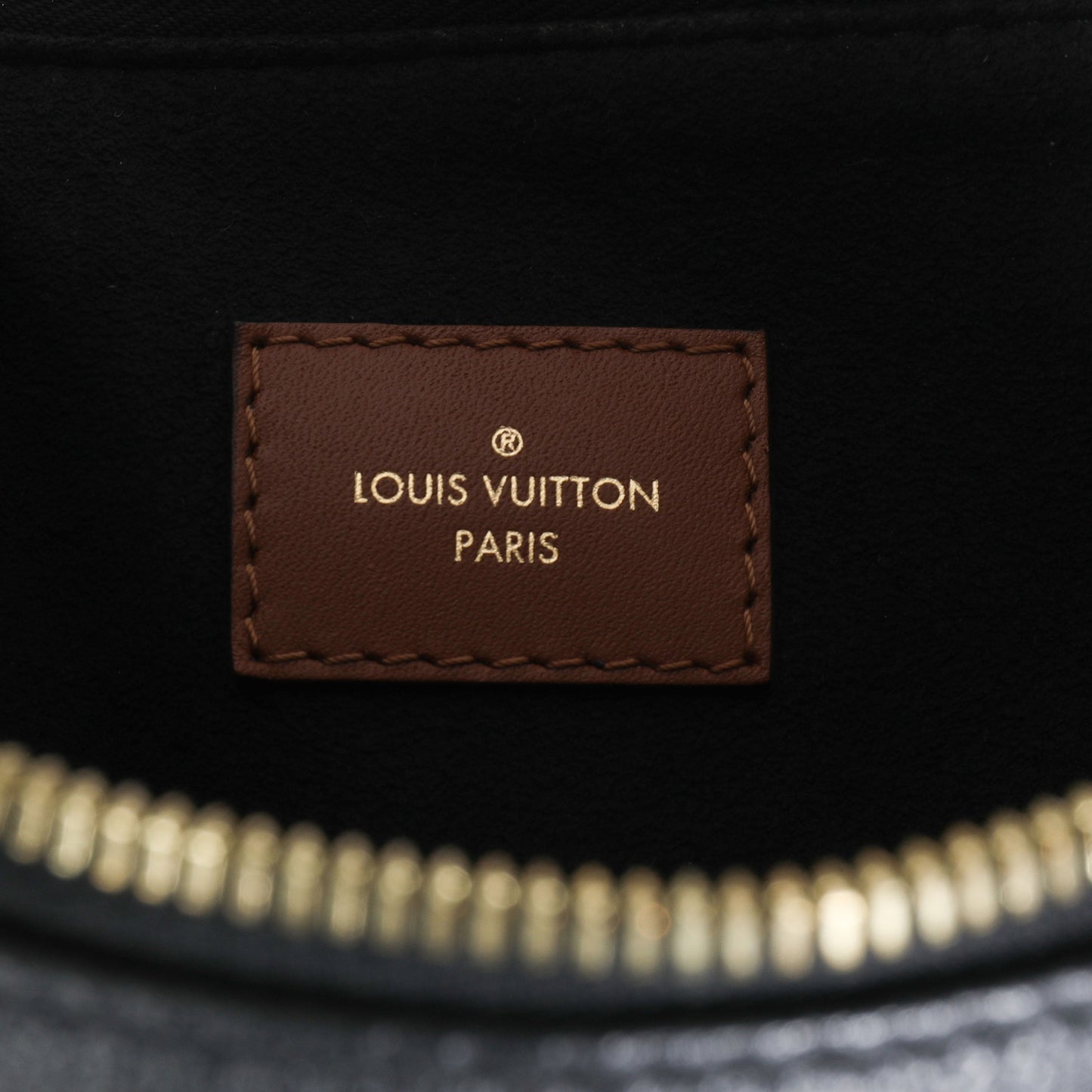Louis Vuitton Louis Vuitton Monogram Canvas & Black Leather V Tote MM