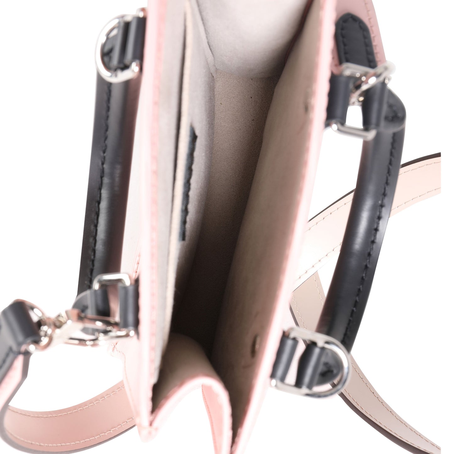Louis Vuitton Louis Vuitton Rose Ballerine Epi & Black Leather Petit Sac Plat