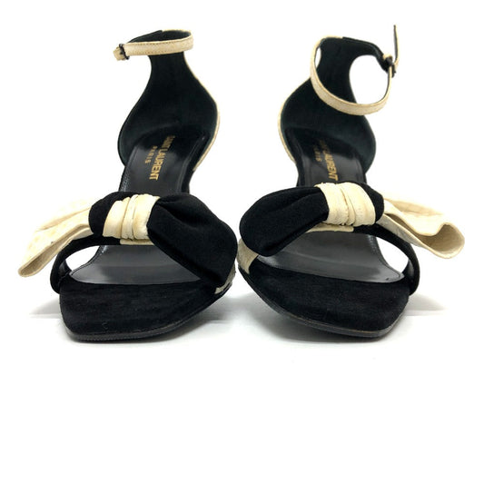 SAINT LAURENT PARIS pumps 521499 leather black By color 36