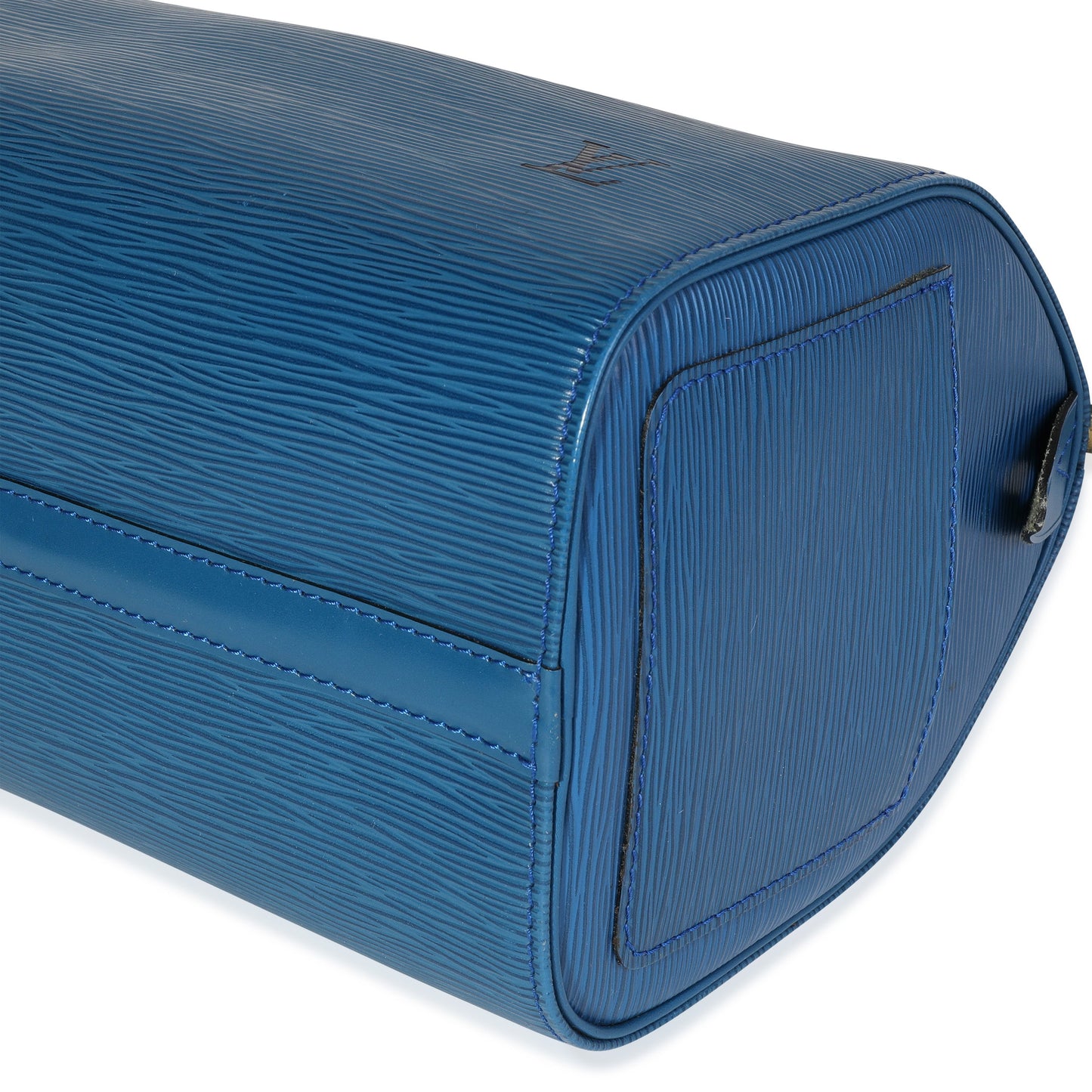Louis Vuitton Louis Vuitton Toledo Blue Epi Leather Speedy 25