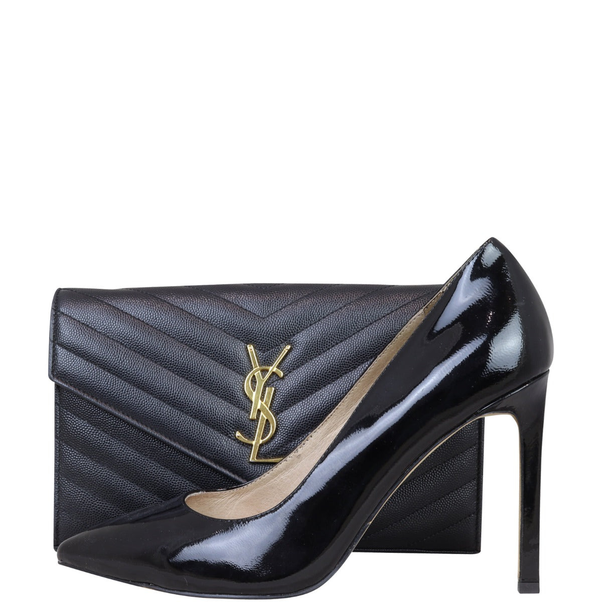 Saint Laurent Cassandre Chain Wallet