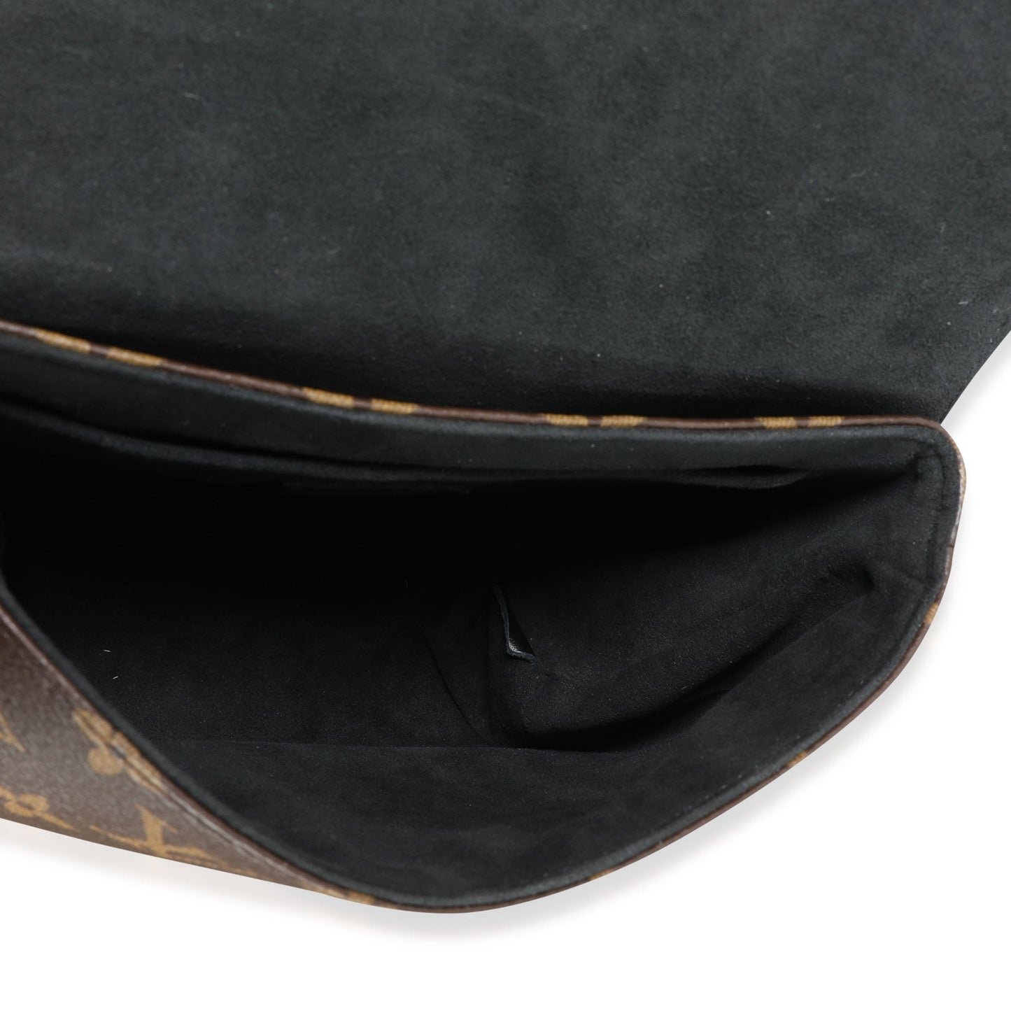 Louis Vuitton Louis Vuitton Black Leather & Monogram Canvas Locky BB
