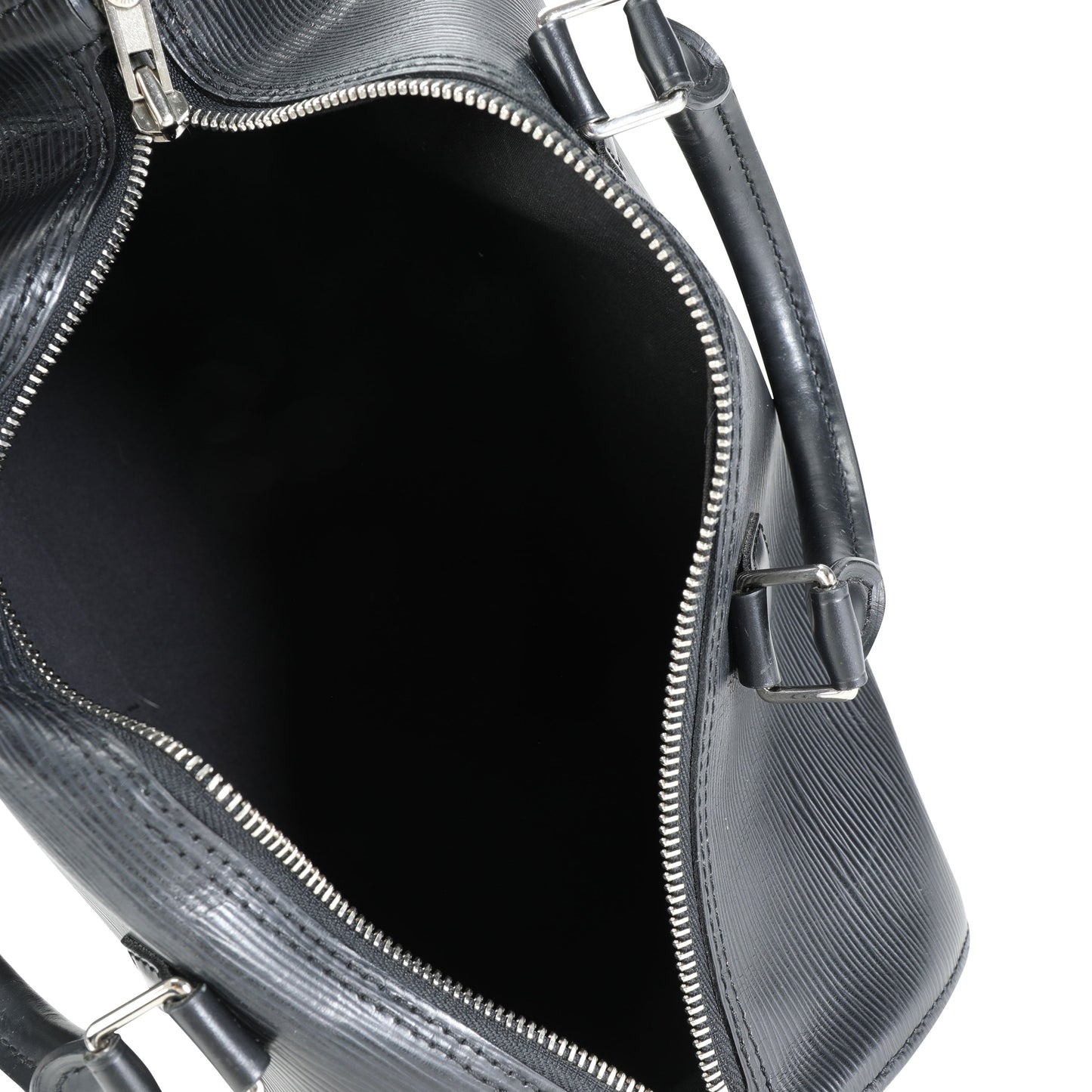 Louis Vuitton Louis Vuitton Black Epi Leather Speedy 35