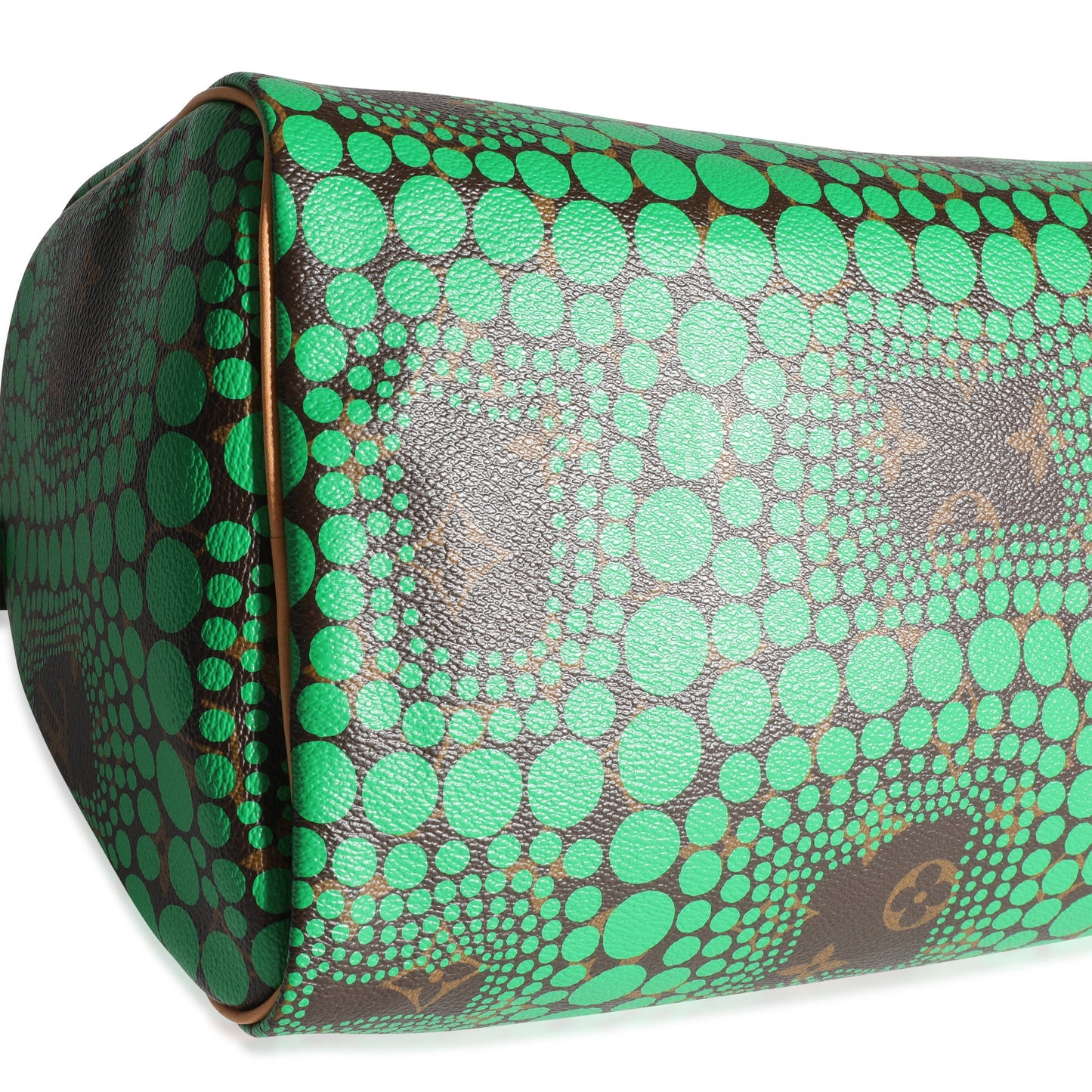 Louis Vuitton Louis Vuitton x Yayoi Kusama Green Infinity Dots Monogram Canvas Speedy 30