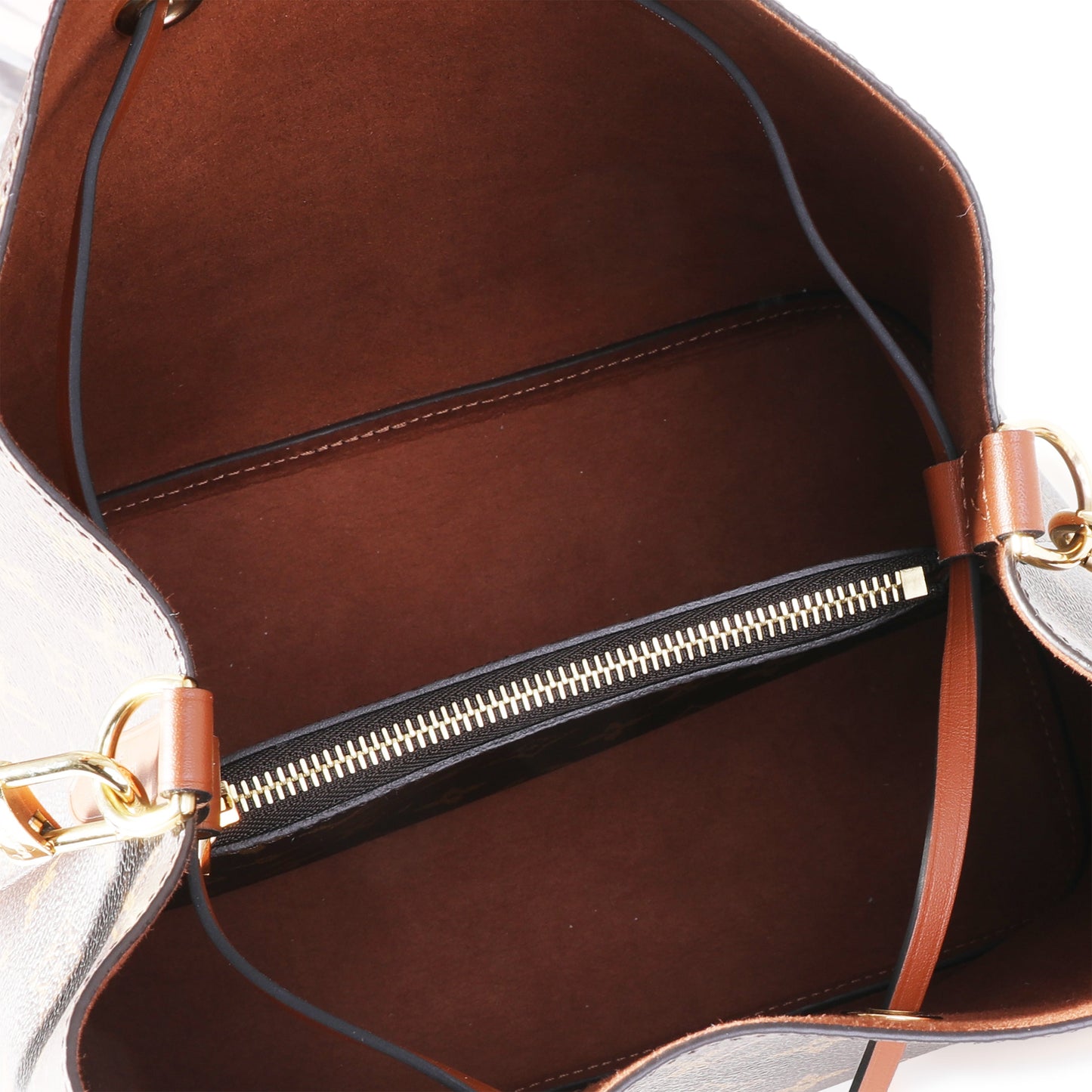 Louis Vuitton Louis Vuitton Monogram Canvas & Caramel Leather NéoNoé MM