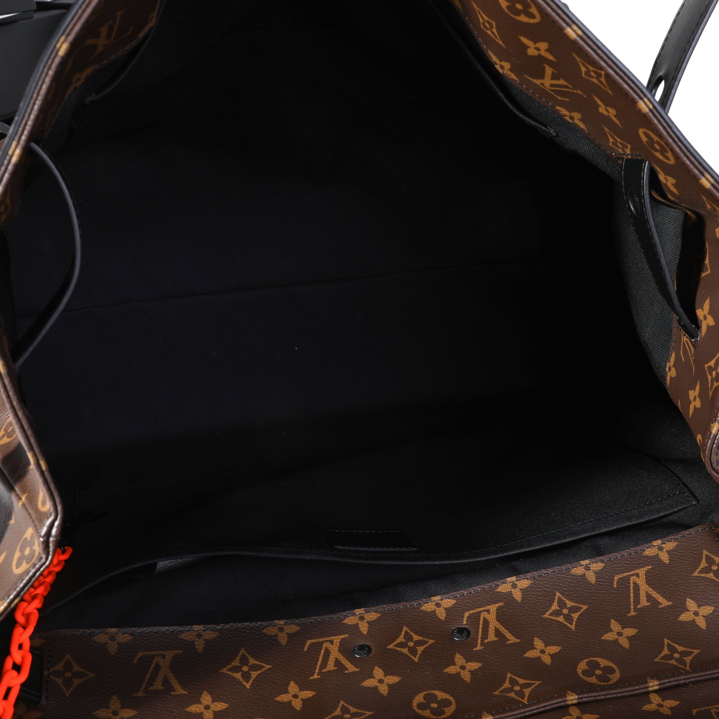 Louis Vuitton Louis Vuitton Monogram Canvas & Black Leather Solar Ray Steamer Bag