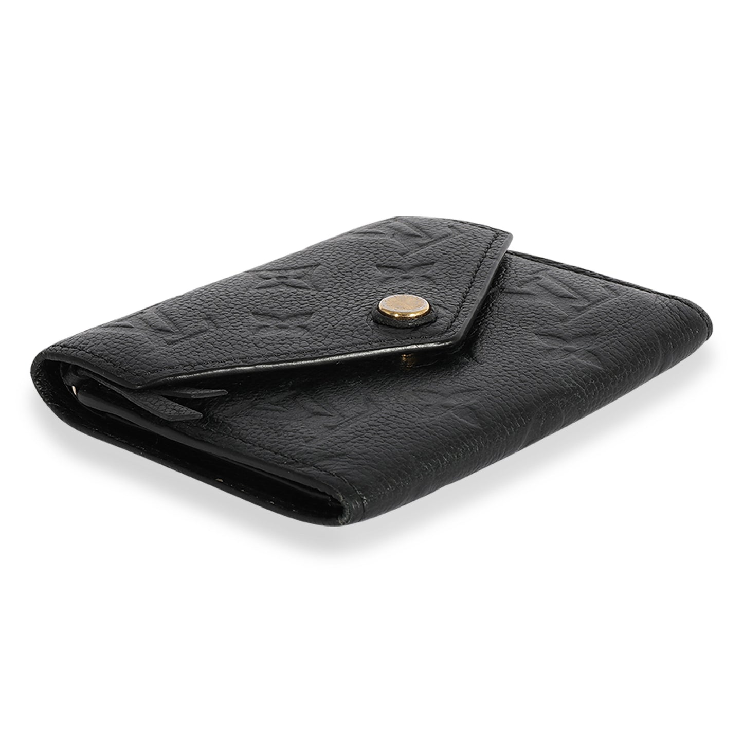 Louis Vuitton Louis Vuitton Black Monogram Empreinte Victorine Wallet