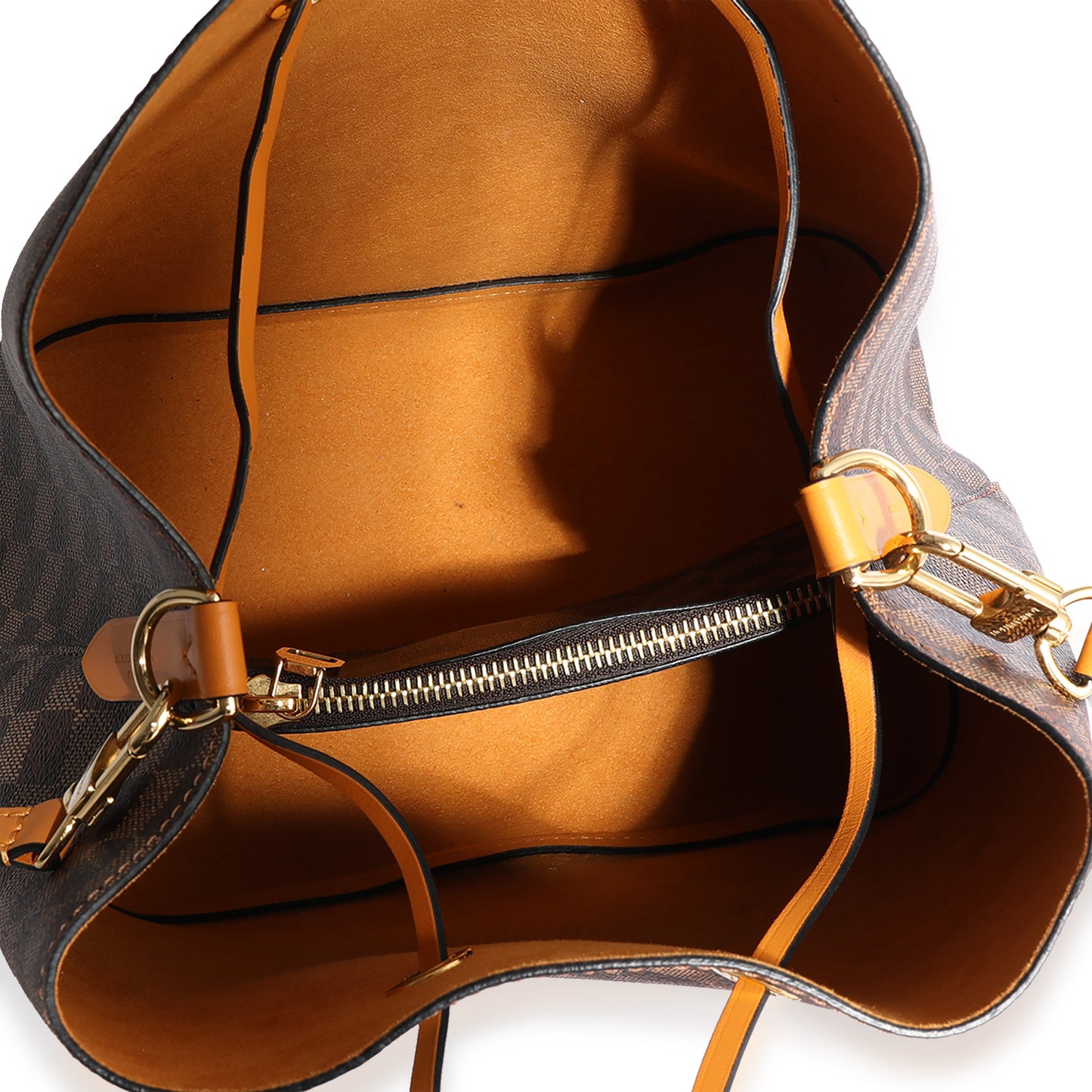 Louis Vuitton Louis Vuitton Damier Ebene & Saffron NéoNoé MM