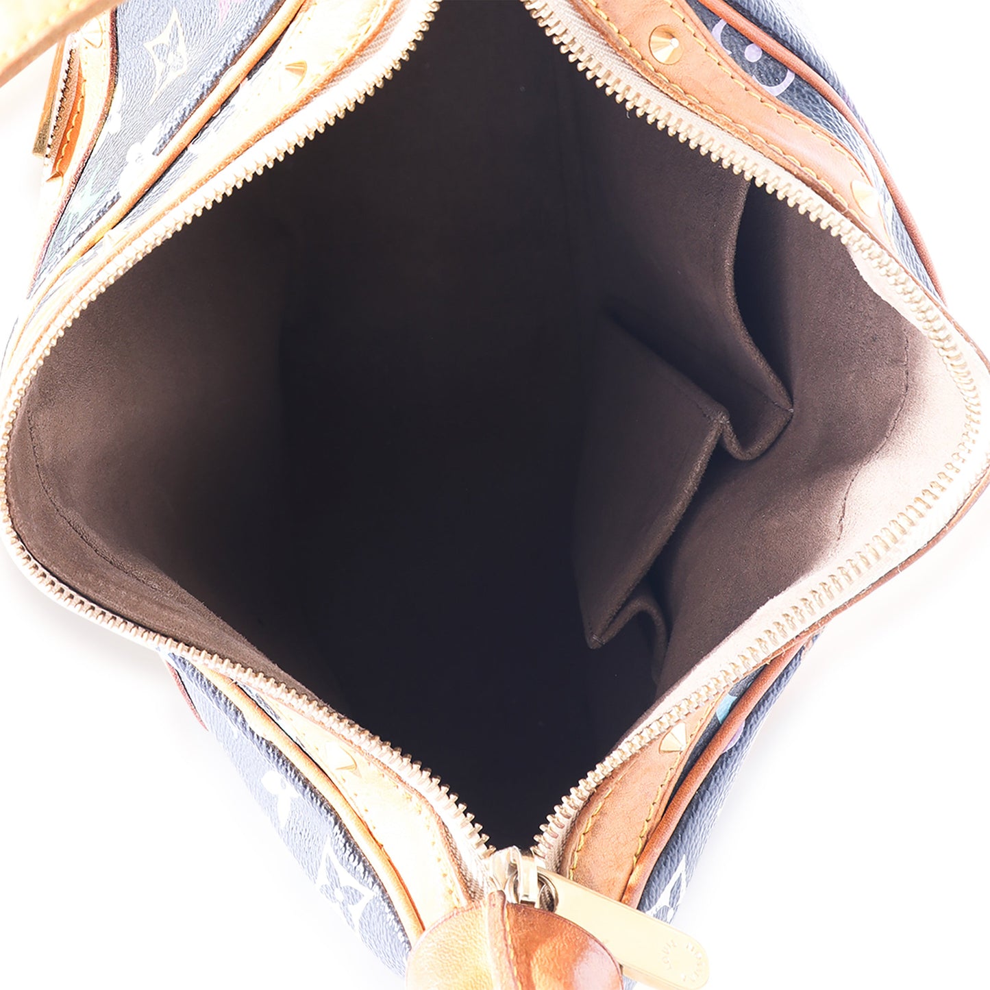 Louis Vuitton Louis Vuitton x Takashi Murakami Black Monogram Multicolore Boulogne