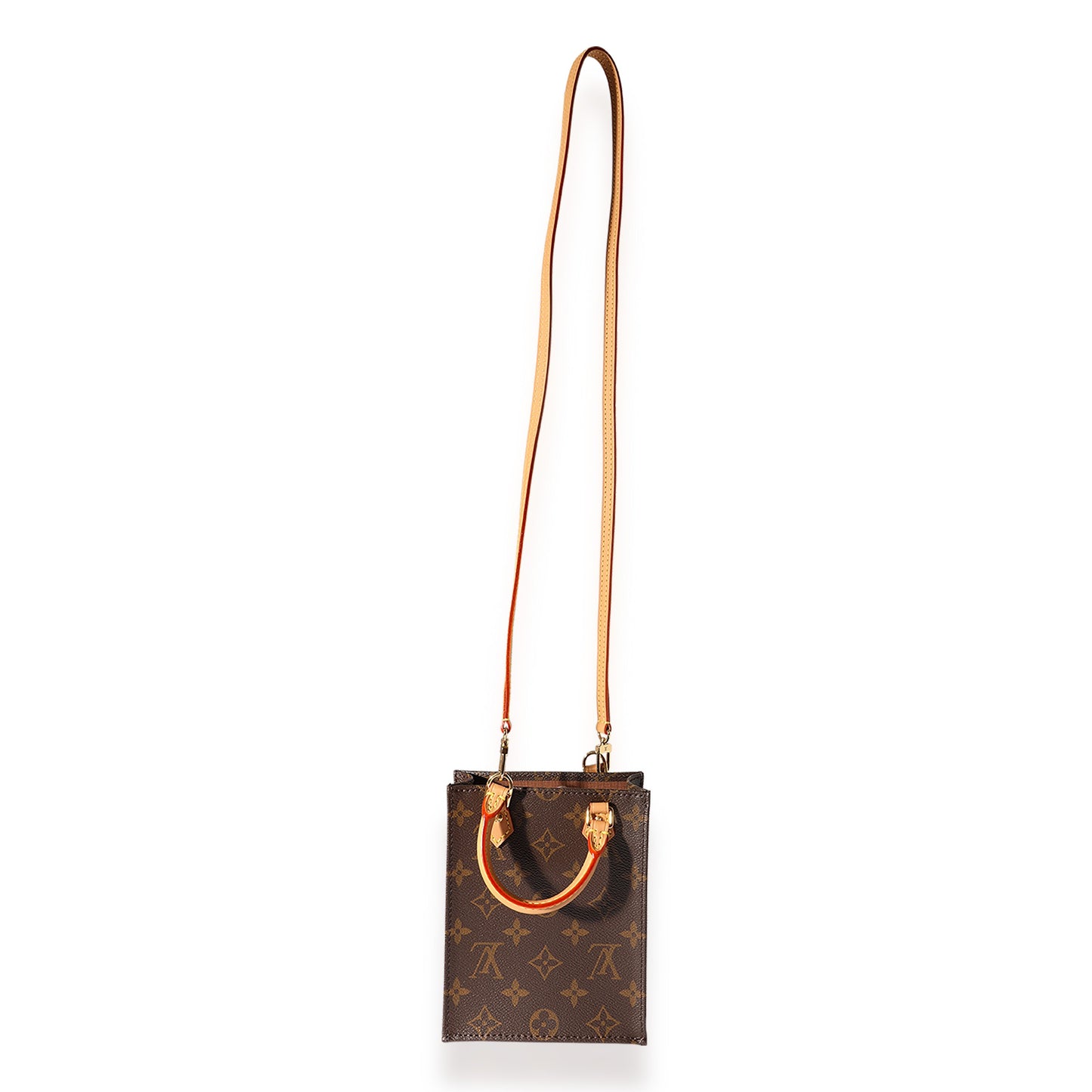 Louis Vuitton Louis Vuitton Monogram Canvas Petit Sac Plat