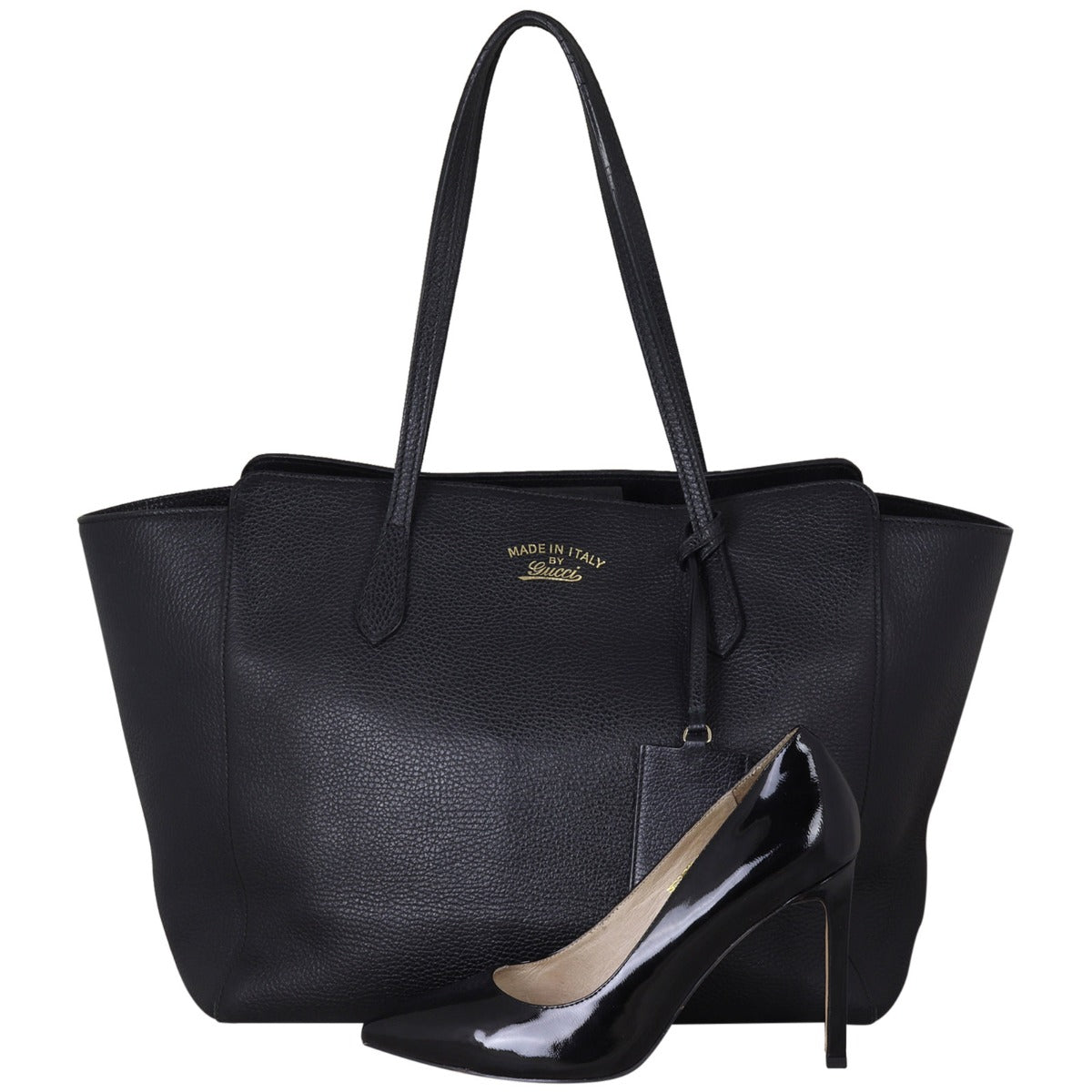 Gucci Swing Leather Tote Medium