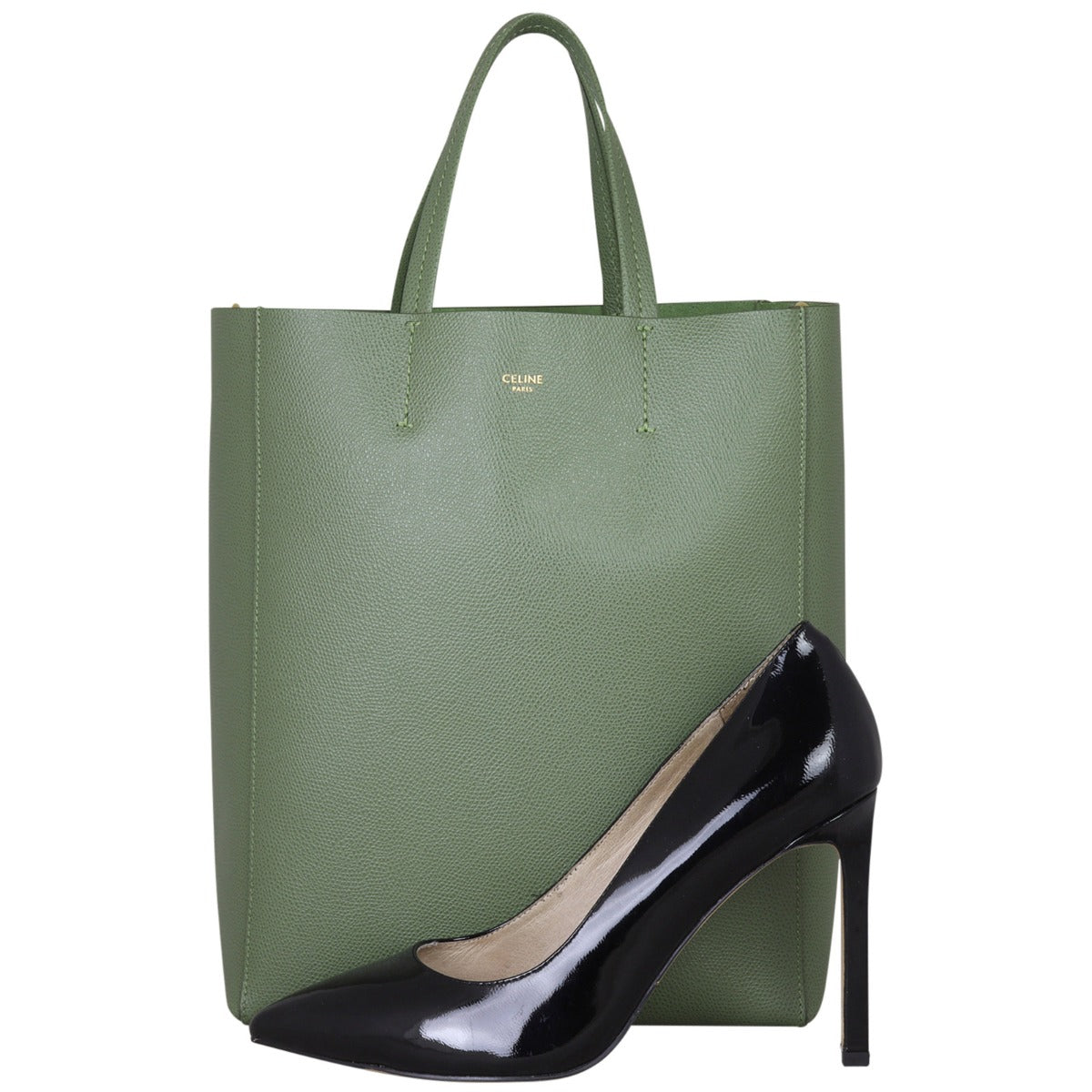 Celine Vertical Cabas Tote Small