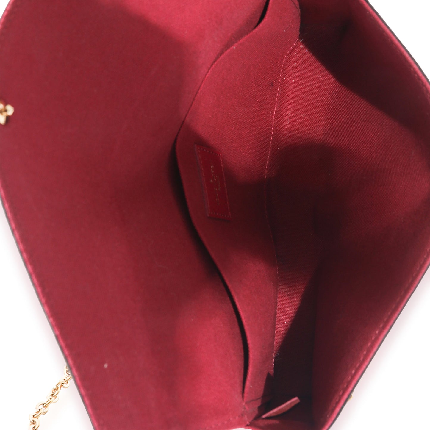 Louis Vuitton Louis Vuitton Fuchsia & Monogram Canvas Félicie Pochette