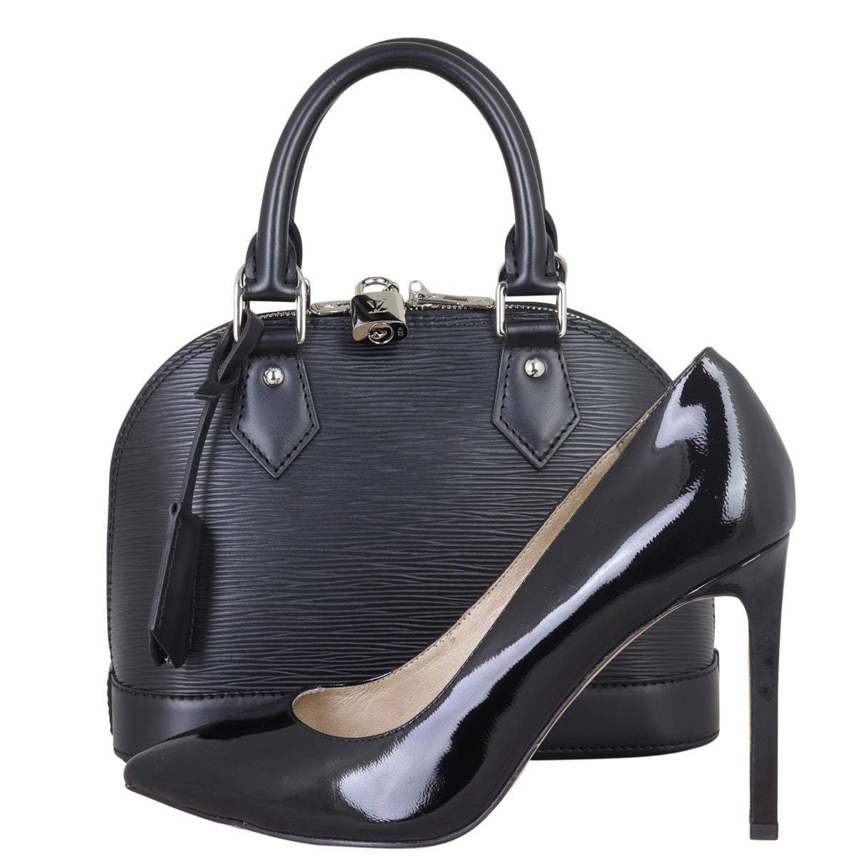 Louis Vuitton Alma BB Epi | Black Silver Hardware